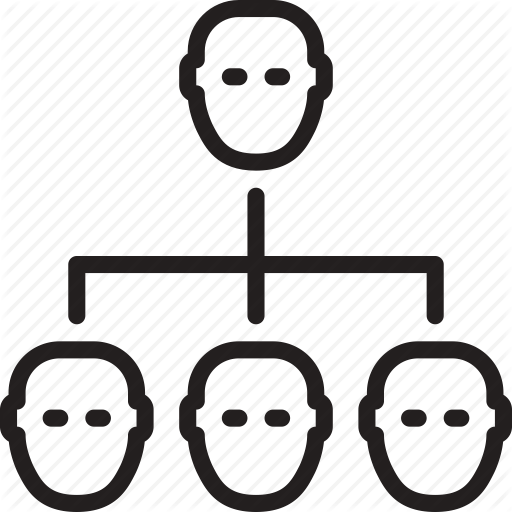 Boss, Ceo, Employees, Hierarchy, Job Position, Level Up Icon
