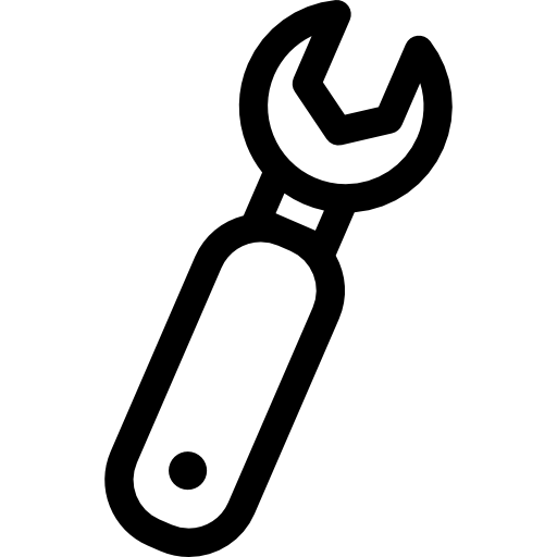 Spanner Settings Button Icons Free Download