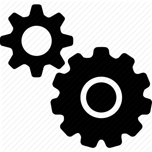 Configuration, Development, Gears, Options, Preferences, Settings