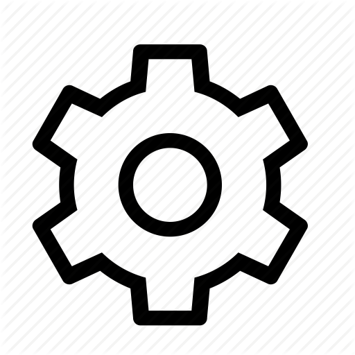 Cog, Gear, Settings Icon