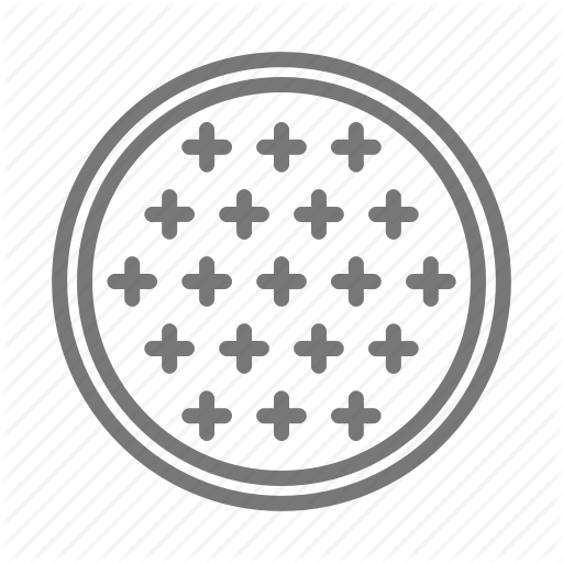 Construction, Cover, Manhole, Metal, Sewer Icon