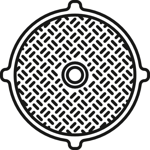 Hatch, Sewer, City, Waste, Urban Icon