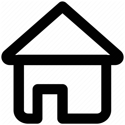 Building, Cottage Villa, Home, House, Hut, Shack Icon