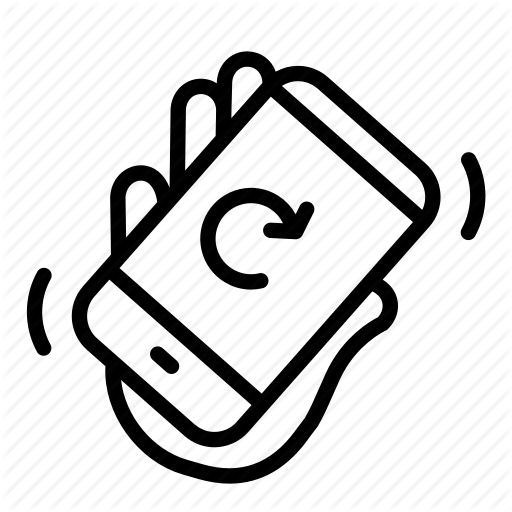 Mobile, Phone, Rotate, Shake, Social Media, Swipe, Touch Icon