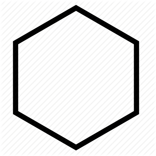 Hexagon, Shape Icon