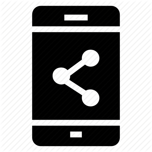 Cell, Device, Iphone, Mobile, Phone, Share, Smartphone Icon