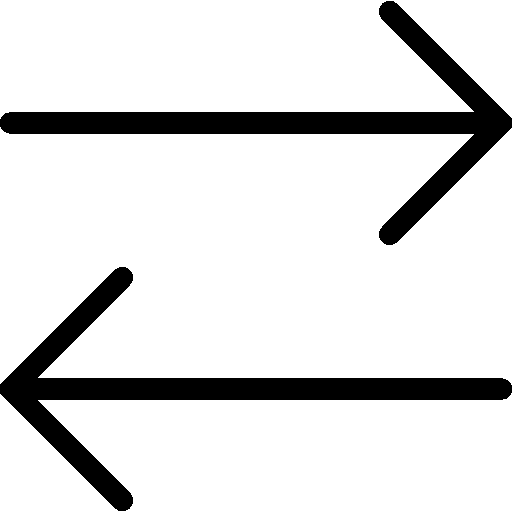 Network Data In Both Directions Icon Ios Iconset