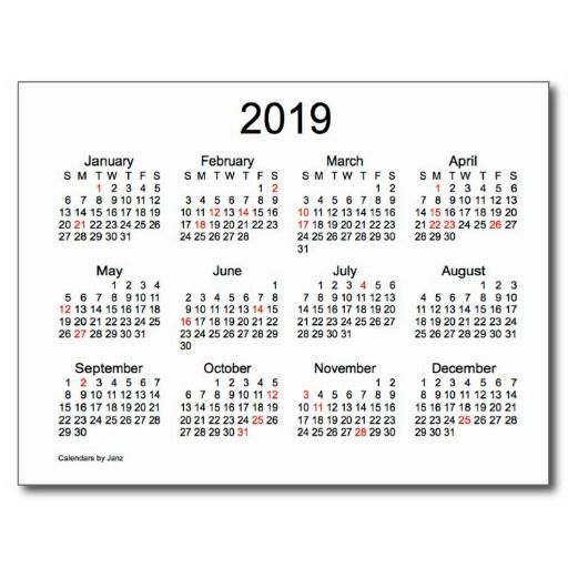 Calendar Small