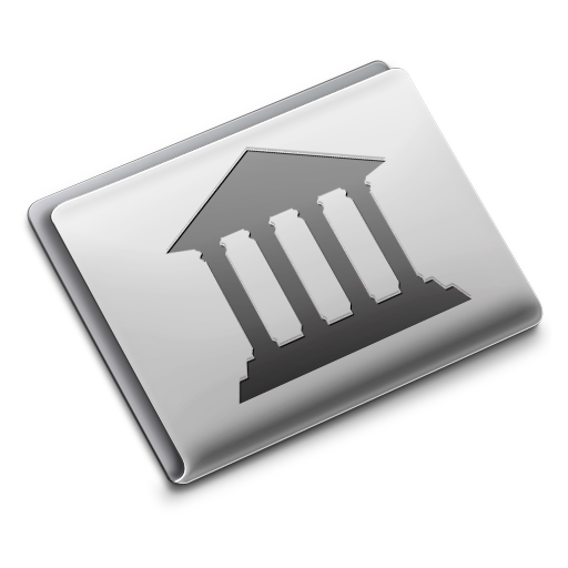 Folder, Library, Icon