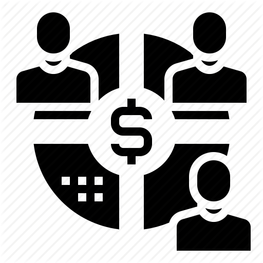 Business, Distribution, Profit, Sharing, Turnover Icon