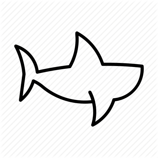 Animal, Fish, Ocean, Sea, Shark Icon