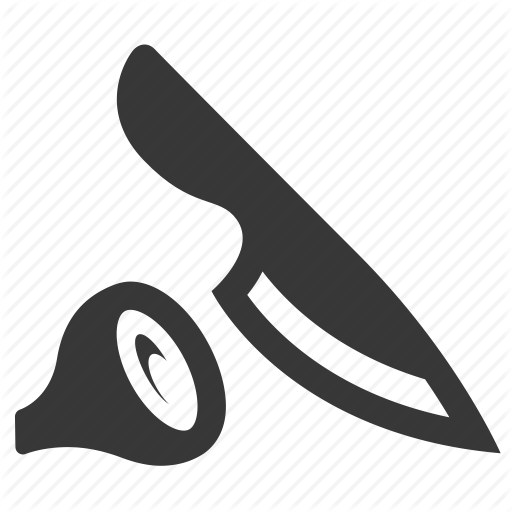 Cooking, Eating, Kitchen Knife, Kitchen Utensils, Onion, Raw