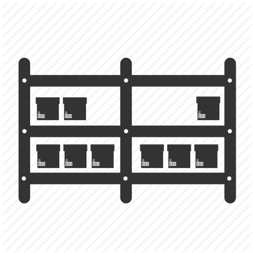 Box, Goods, Logistic, Package, Product, Shelf, Shipment Icon