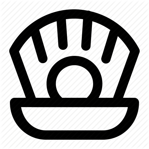 Diamond, Ocean, Pearl, Sea, Shell Icon