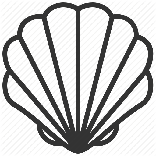 Cockle, Food, Seafood, Shell Icon