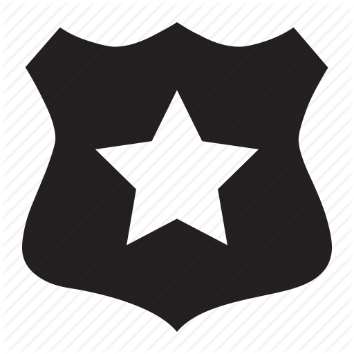 Badge, Sheriff Icon