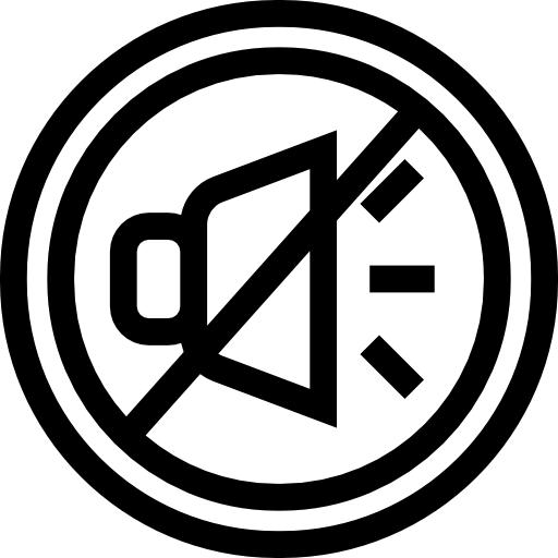 Mute Sign Icons Free Download