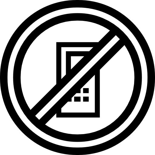 Silence Cellphones Icons Free Download