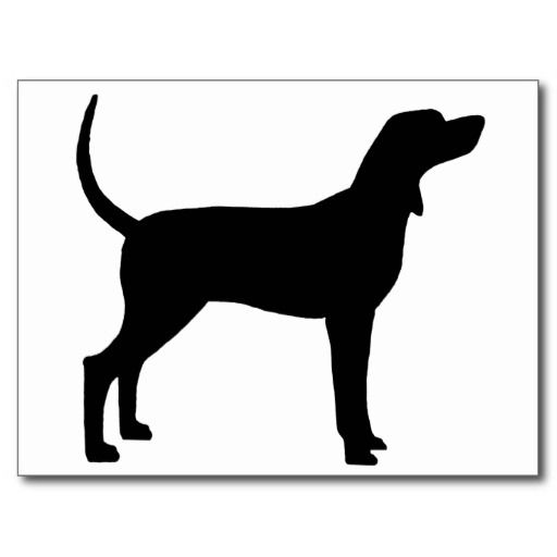 Coonhound Silhouette For Tattoo My Life Dog Tattoos
