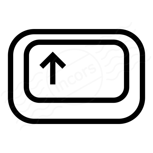 Iconexperience I Collection Keyboard Key Shift Icon