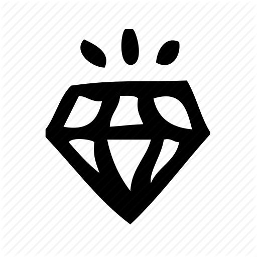 Diamond, Luxury, Quality, Service, Shine Icon