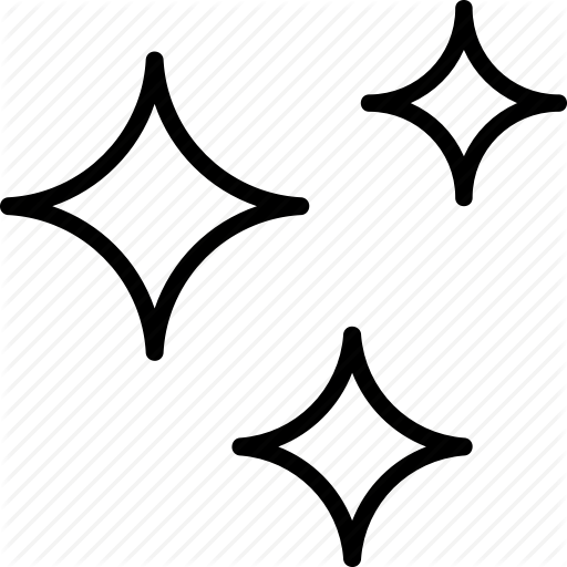 Glister, Glow, Shine, Sparkle, Stars Icon