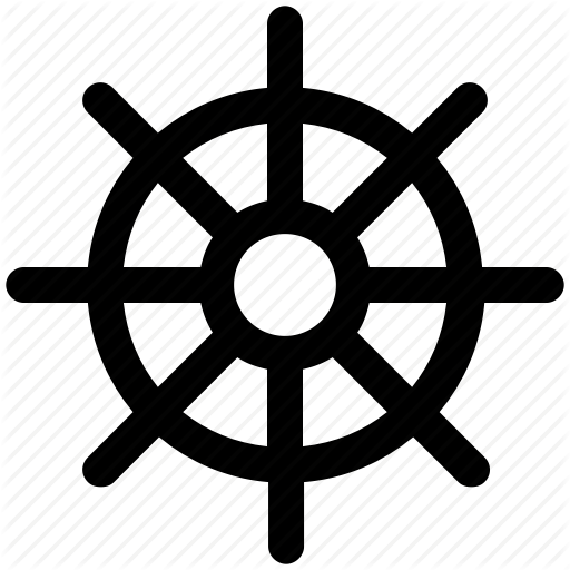 Boat, Ship, Ship Wheel, Wheel Icon