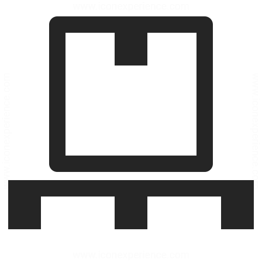 Wooden Pallet Box Icon Iconexperience