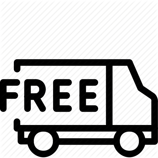 Delivery, Free, Shipping Icon