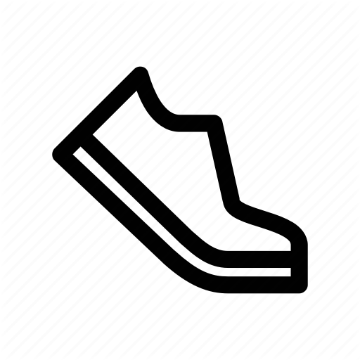 Exercise, Jogging, Routine, Running, Shoe Icon