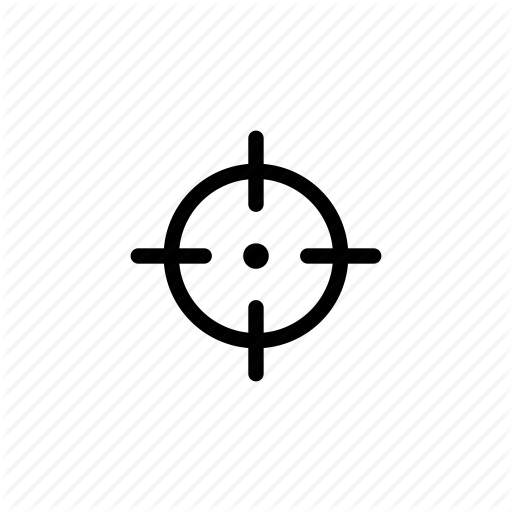Hunting, Location, Mark, Shoot, Target, Targeting Icon