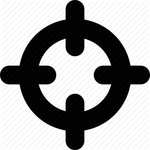 Shoot, Target, Weapon Icon