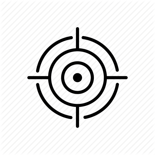 Aim, Destination, Goal, Point, Shoot, Target Icon