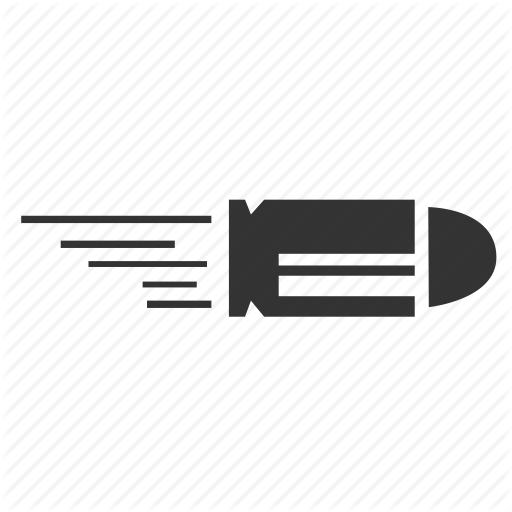 Bullet, Bullets, Fast, Fire, Security, Shoot, Shooting Icon