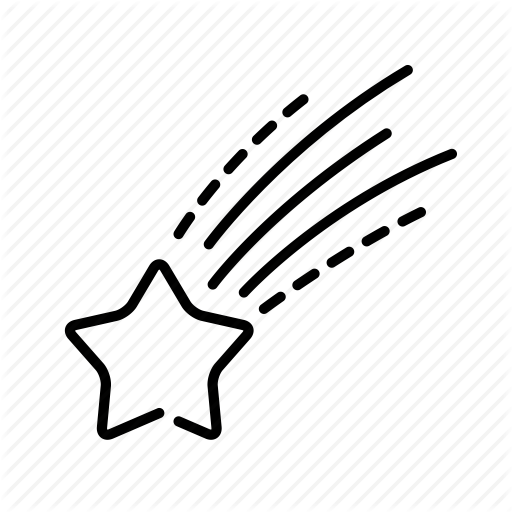 Comet, Heavens, Meteor, Shooting Star, Space Icon