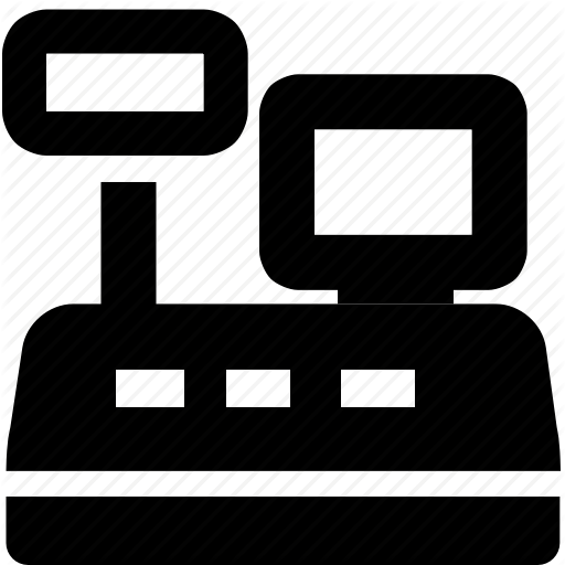 Cash Register, Shop Icon