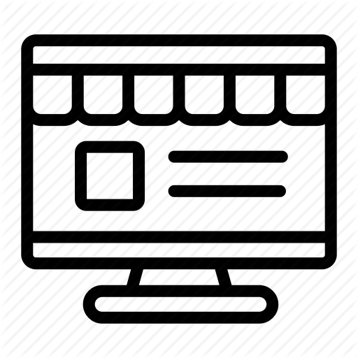 Olshop, Online, Sales, Shop, Website Icon