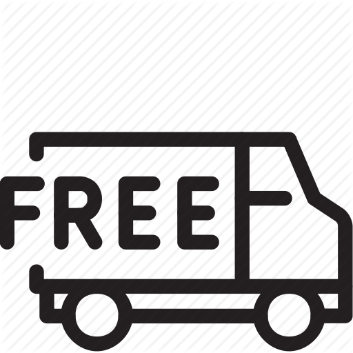 Delivery, Free, Shipping Icon
