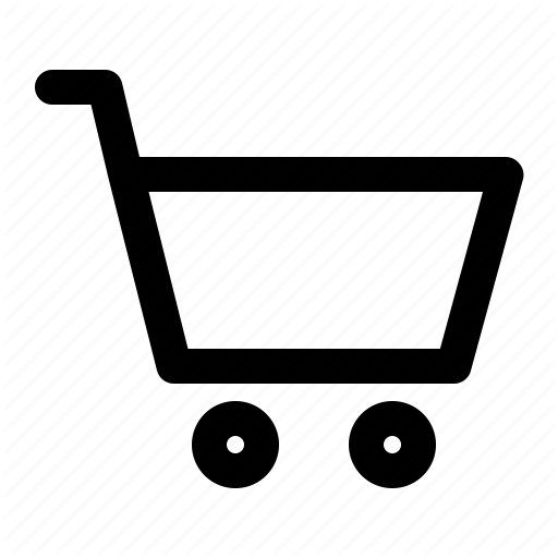 Trolley Vector Black Shopping Transparent Png Clipart Free