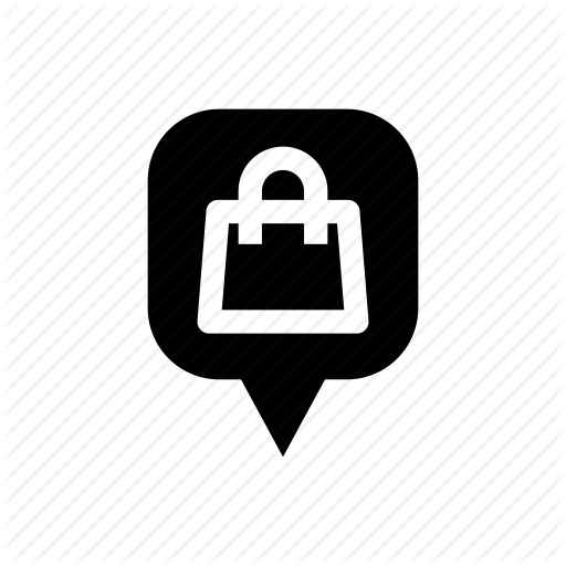 Location, Mall, Map, Place Shopping, Shop, Shopping Icon