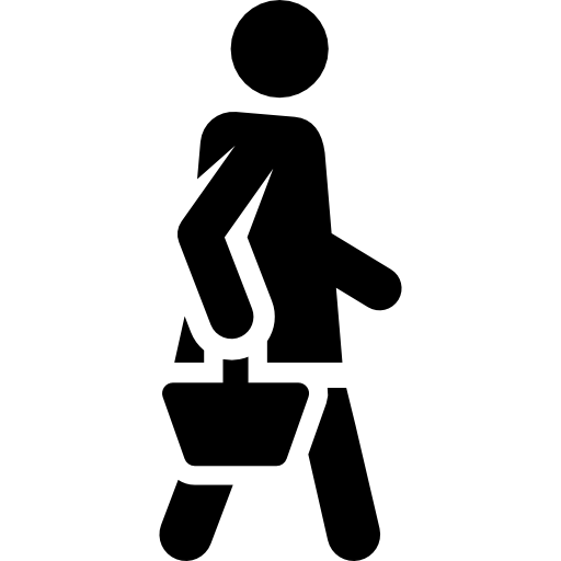 Shopping Basket Flat Icon