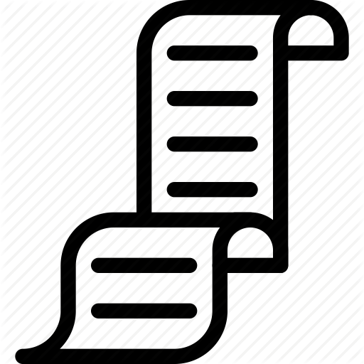 E Commerce, Items, Line Icon, List, Paper, Shopping, Shopping List