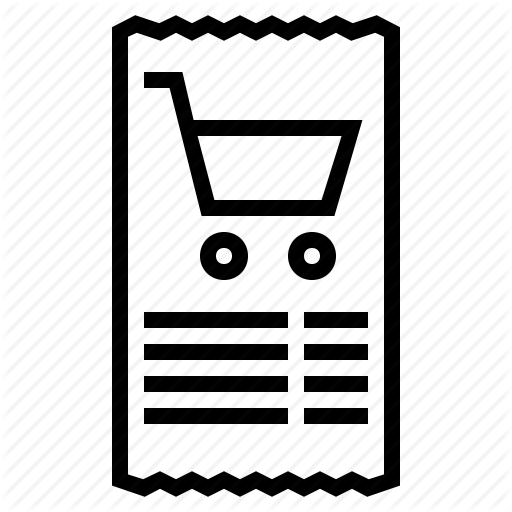 Grocery List, List, Payment Proof, Receipt, Shopping List Icon