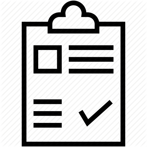 Checklist, List, Memo, Shopping List Icon