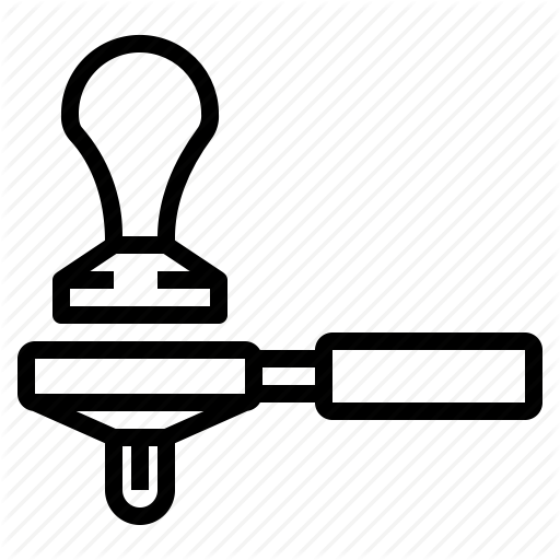 Barista, Coffee, Maker, Portafilter, Tamper Icon