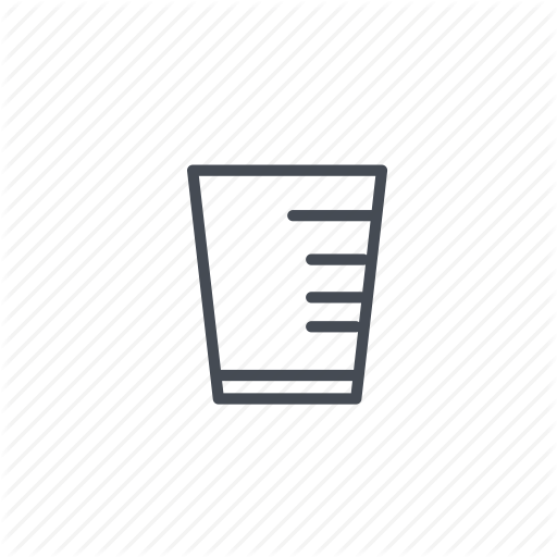 Coffee, Cup, Espresso, Measurement, Shot Glass Icon