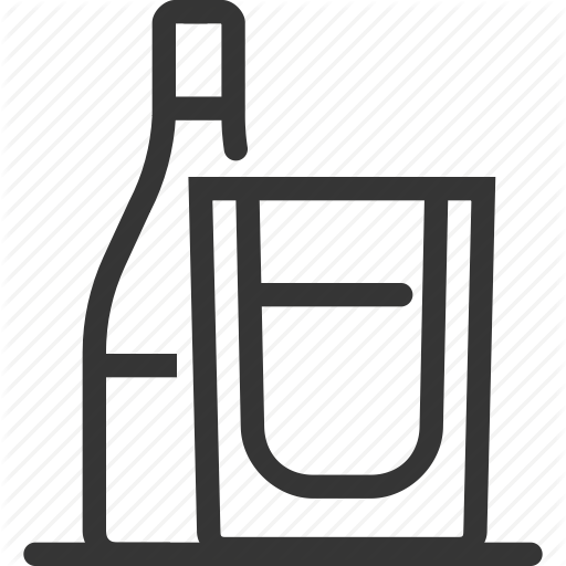 Alcohol, Bar, Beverage, Bottle, Glass, Shot, Tequila Icon