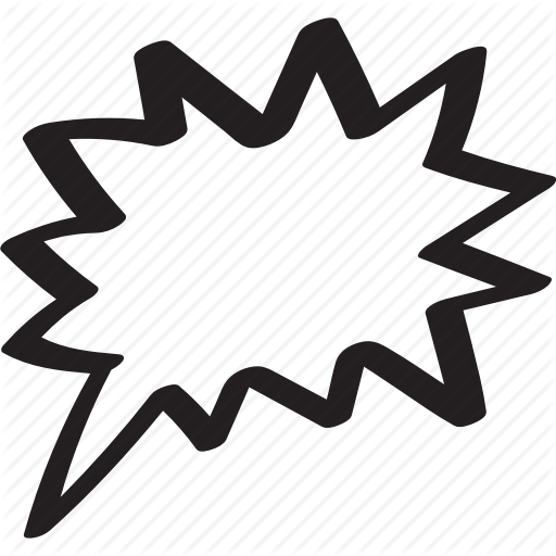 Comic, Exclaim, Shout, Speech Icon