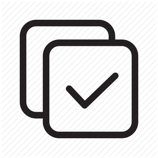 Accept, Approve, Check, Checklist, Select, Select All, Tick Icon