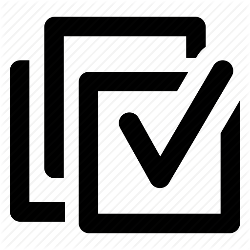 All, Check, Mark, Select Icon